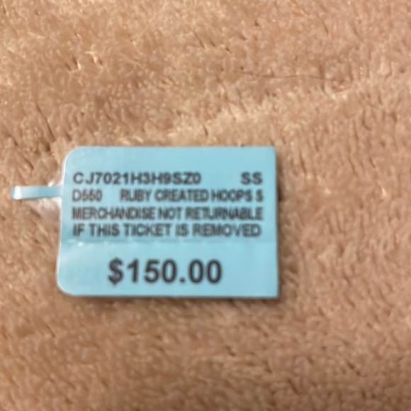 NWT Ruby Hoops - Picture 4 of 6